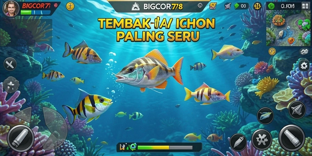 Mainkan BIGCOR78 dan nikmati pengalaman menembak ikan yang seru.