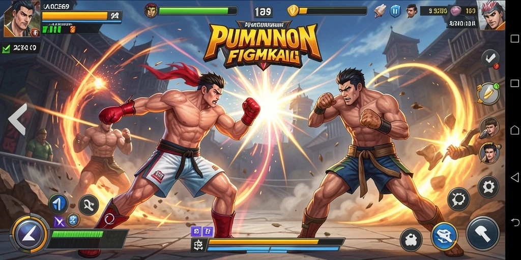 Screenshot menampilkan pertarungan seru di OCE69 dengan karakter yang beraksi.