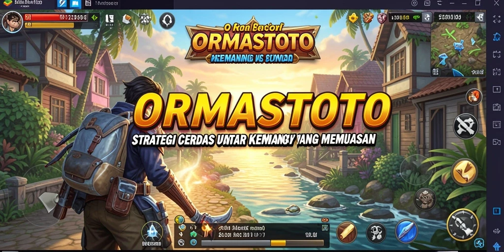 Tampilan gameplay strategi menantang di ORMASTOTO.