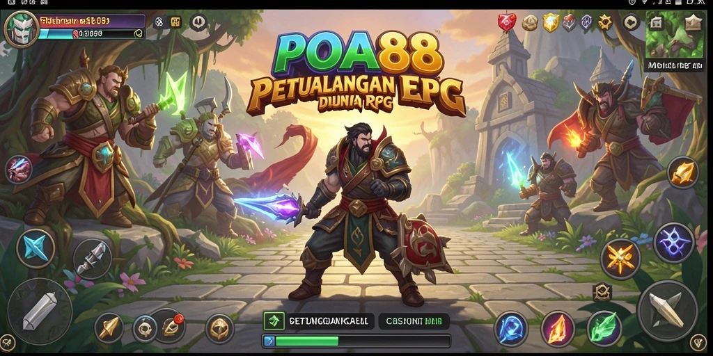 Gameplay RPG POA88 yang menakjubkan dan penuh petualangan.