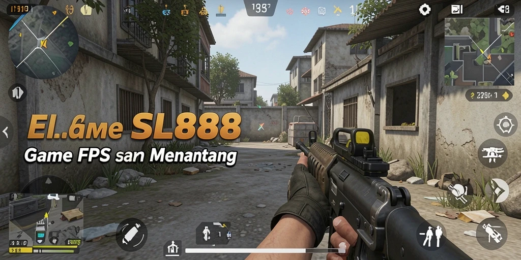 Tampilan seru dari gameplay SL888 dengan aksi menembak yang menarik.