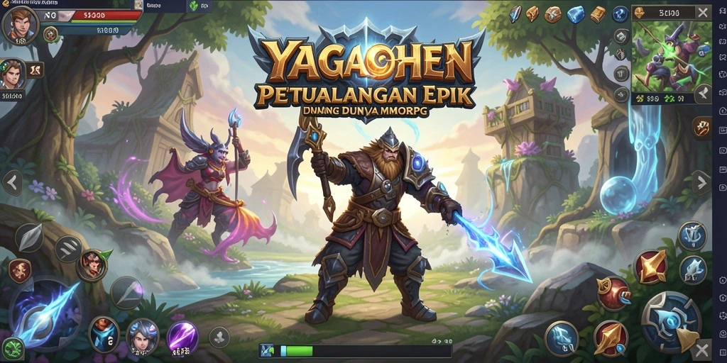 Gameplay YAGAOHEN yang memukau dan penuh aksi.